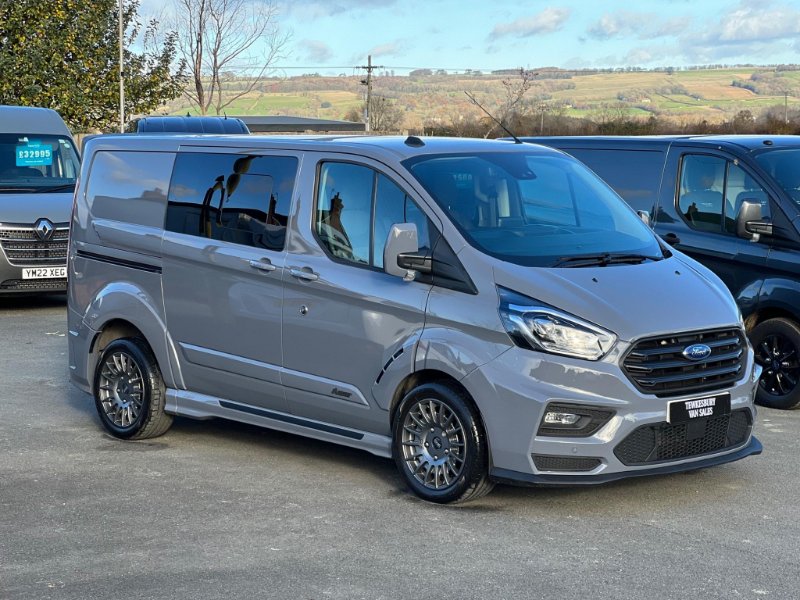 Used 2022 Ford Transit Custom 2.0 320 EcoBlue MS-RT Crew Van Auto L1 H1 ...